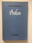 Rothuizen, dr. G. - Preken / druk 1