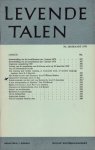 Schoon, J. (redactie) - Levende talen, nummer 266, maart 1970