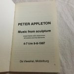 appleton, peter - music from sculpture