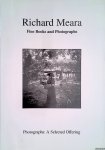 Meara, Richard - Photographs: A Selected Offering - Catalogue Ten