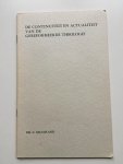 Graafland, C. (prof.dr./ds.) - De continuïteit en actualiteit van de Gereformeerde Theologie. Inaugurele Rede.