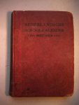 Hendriks, W.L. & Schoo, H.J.. - Nederlandsche Schoolkalender 1920 september 1921.