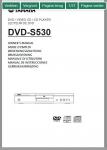 - Handleiding/Manual YAMAHA  DVD-S530 speler / druk 1