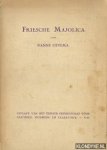 Ottema, Nanna - Friesche Majolica