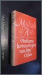 Machado de Assis - Posthume herinneringen van Bras Cubas