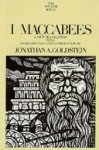 Jonathan A. Goldstein - I Maccabees