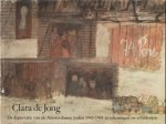 JONG, CLARA E - De deportatie van de Amsterdamse joden 1940 -1945 in tekeningen en schilderijen  - in Nacht verloren -