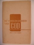 Uchelen Ds.A.C. van - DE VERBORGENHEID VAN GOD