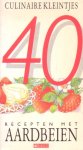 Koning, Natasha - Culinaire kleintjes. 40 recepten met aardbeien