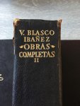 Vicente Blasco Ibanez - OBRAS COMPLETAS BLASCO IBAÑEZ  3 TOMOS