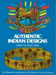 NAYLOR, Maria (editor) - Authentic Indian designs. 2500 illustrations from reports of the bureau of American ethnology.