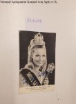 Zitzewitz, Fee, von: - Autogrammkarte der Miss Germany 1967: