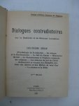 Altora Colonna de Stigliato, Prince d'- - Dialogues contradictoires sur la Destinée et la Douleur humaines.Première et  Deuxième série.