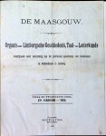 collectief - De Maasgouw  Orgaan voor Limburgsche geschiedenis, taal- en Letterkunde twee en twintigste deel  jaargang 1905