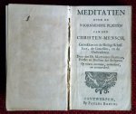 Mattheus Feideau. - Meditatien over de voornaemste pligten v. e. Christen-mensch.