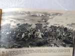  - PANORAMA, WATERLOO. Panorama van den slag van Waterloo. 12 afscheurbare zichtkaarten (uit 1912)