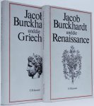 BURCKHARDT, J., JANSSEN, E.M. - Jacob Burckhardt Studien. 2 volumes.