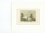 Spilman, Hendrik - Het Hof Provinciaal te Utrecht. Originele kopergravure