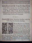 [Nijmegen] - Gereformeerde Landtrechten ende gewoonten van het rijck van Nymegen