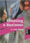 J. van Sten - Creating a business Engelse editie
