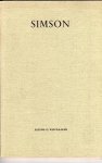Daalen, Aleida van - Simson. Een onderzoek naar de plaats, de opbouw en de functie van het Simsonverhaal in het kader van de oudtestamentische geschiedschrijving. These.