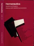 Shapiro, Gary & Alan Sica (eds.). - Hermeneutics: Questions and prospects.