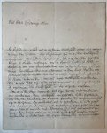  - [Manuscript 1742, legal, inheritance] Brief van Jacob Gilles, d.d. 's-Gravenhage 1742, manuscript, 4o, 6 pag.