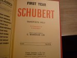 Beethoven / Schubert / Schumann; Mendelssohn - First Year Beethoven  //  Second Year Beethoven  //  First Year Schubert  // Second Year Schubert  //   First Year Mendelssohn  // First Year Shumann