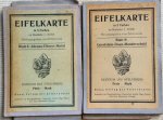 Eifelvereins Bonn - Eifelkarte in 5 Farben  1: 50.000 Blatt 6 und 9