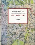 Booij, C - Herinneringen van een Hollandse student: 1943 - Berlijn - 1945