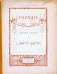 Saint-Saëns, Camille: - [Op. 102] 2me. Sonate pour violon et piano. Op: 102
