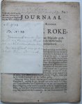 Unknown - Journaal van den Heer Ridder George Roke, die, voor Admiraal, [..] de Middelandse Zee, heeft gecommandeerd