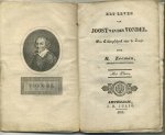 [VONDEL] ZEEMAN, H. - Het leven van Joost van den Vondel. Een lettergeschenk voor de jeugd.