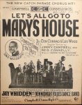 Conrad, Con and Leo Wood: - Let`s all go to Mary`s house. Comedy song Fox-trot
