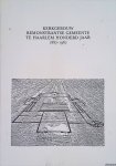 Beijer, H. (voorwoord) - Kerkgebouw Remonstrantse gemeente te Haarlem honderd jaar 1887-1987