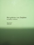Hans Ester - "Het Geheim van Zutphen"  En andere verhalen.