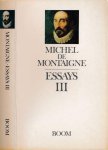 Montaigne, Michel de - Essays III