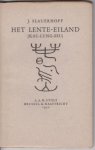 SLAUERHOFF, J. - Het Lente-eiland. (Kau-Lung-Seu).