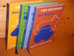Blaauw, Ron. - Vier Seizoenen : Lentegerechten + Zomergerechten + Herfstgerechten + Wintergerechten. [Set van 4 boeken] Lente: Maart - April - Mei. + Zomer: Juni - Juli - Augustus. + Herfst: September - Oktober - November. + Winter : December - Januari - Feb...