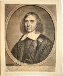 Jonas Suyderhoef (1613-1686), after Jan Mijtens (ca. 1614-1670), published by Hendrik Hondius I (1573-1650) - Antique portrait print I Calvinist preacher Cornelis Trigland, published ca. 1650, 1 p.
