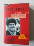 Ruge, Gerd - Weites Land Russische Erfahrungen Russische Perspektiven