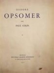 Colin, Paul - Opsomer