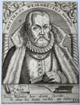 Bry, Jan Theodor de (1561-1623), after Boissard, Jean-Jacques (1528-1602) - [Antique print, portrait, engraving] Portret van de Belgische advocaat MATTHEAUS WESENBECIUS (Portrait of Matthew Wesenbeck), 1 p.