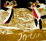 Asger Jorn - Au pied du mur et une trilogue de l'artiste avec Noël Arnaud et Francois Dufrêne