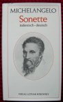 Michelangelo - Sonette. Italienisch - deutsch