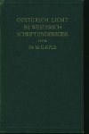 Kyle, Dr. M.G. - Oostersch licht bij westersch schriftonderzoek.