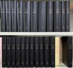 Boertien, M. / M. De Jonge / J. W. Doeve / B. Jongeling / A. S. Van der Woude, F. Garcia Martinez / a.o. (eds.). - Journal for the Study of Judaism in the Persian, Hellenistic and Roman Period. Complete run of the journal from volume 1 (1970) till volume 38 (2007) in 22 bindings.