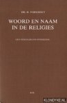 Fernhout, Reinder - Woord en naam in de religies: een vergelijkend onderzoek