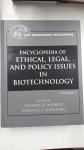 Murray, Thomas H. and Maxwell J. Mehlman: - Encyclopedia of Ethical, Legal, and Policy Issues in Biotechnology (Wiley Biotechnology Encyclopedias, Band 4)