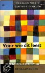 Morrien, Adriaan - Voor wie dit leest